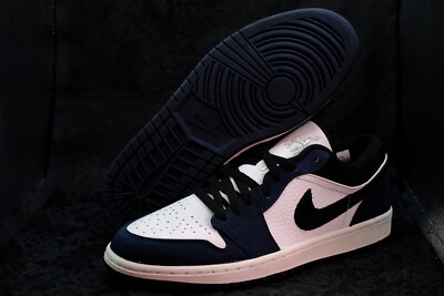 DS 2004 Nike Air Jordan 1 Low Retro Low Navy 309192-101 Us9.5/8.5