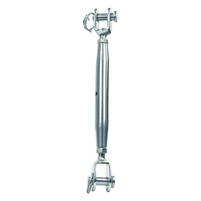 Wantenspanner Boote Edelstahl rostfrei M6 1500daN Neu 2 x Gabelkopf Seilflechter