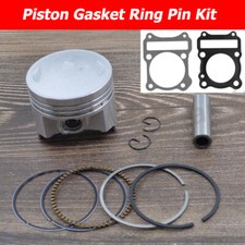 62mm piston gasket ring pin Kit for Suzuki GN125 EN125 GS125 GZ125 DR125 TU125