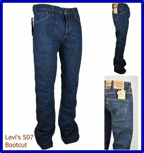 jeans Levis 507 da uomo levi's a zampa bootcut pantaloni svasati w28 w30  w32 w33 | eBay