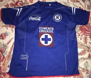 cruz azul youth jersey