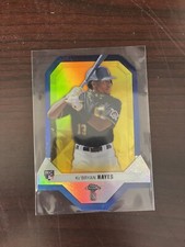 2021 Topps Chrome Ben Baller Ke'Bryan Hayes Ben's Diamond Die Cut Gold #5/50