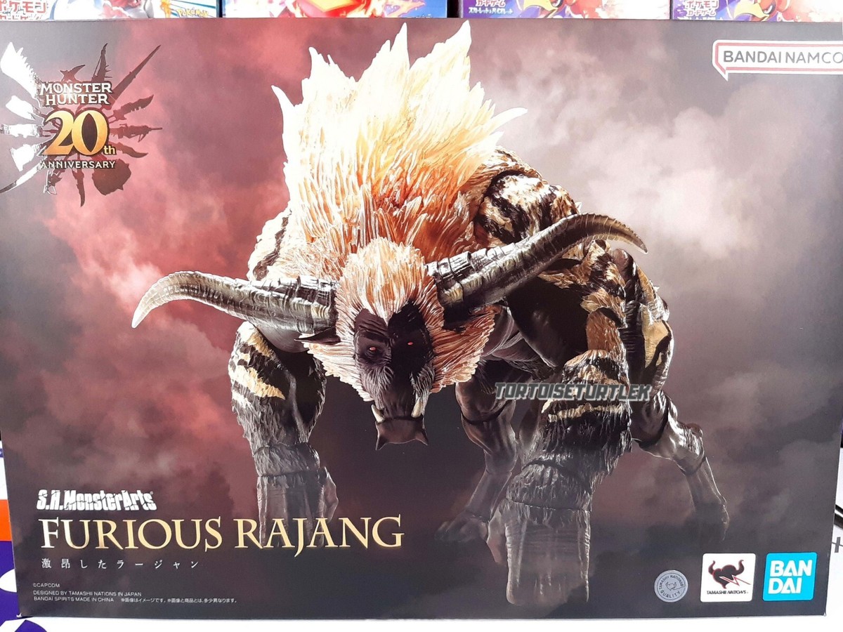 S.H.MonsterArts Enraged Rajang Monster Hunter 7.9 inches Action