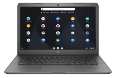 HP 14'' Touch-Screen Chromebook Intel Celeron 4GBMemory 32GB eMMC Flash N3350Gray