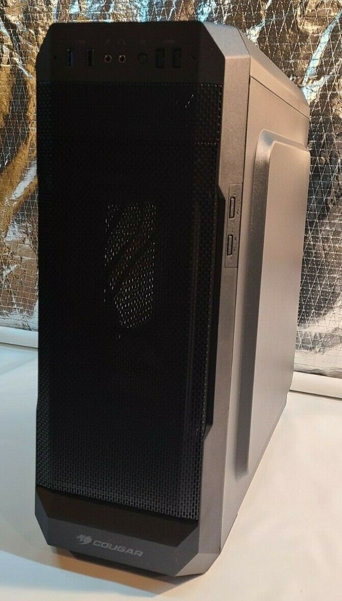 COUGAR MX331 Mesh Black Elegant Mid-Tower Computer Case with Powerful Airflow