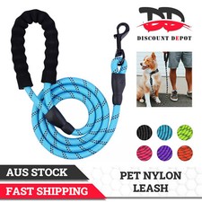 Pet Strong Rope Long Nylon Training Dog Puppy Leash Heavy Duty Lead Soft Handle