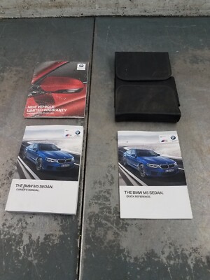 2018 BMW M5 F90 Owners Manual #2469 B2