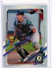 2021 Topps Chrome Sean Murphy Gold Cup Base Refractor- Oakland Athletics