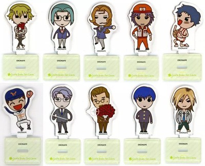Tokimeki Memorial Girl's Side Acrylic Stand Set 10 Types Keychain Collection
