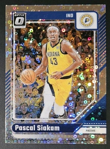 Pascal Siakam 2024-25 Donruss Optic FAST BREAK PRIZM Parallel Insert Card 187