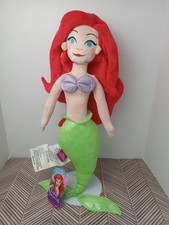 Disney Princess The Little Mermaid Soft Plush Cuddle Doll Pillow Buddy Ariel