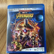 Avengers: Infinity War Blu-ray, 2018, Widescreen New Factory Sealed