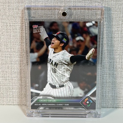 2023 Topps Now Shohei Ohtani WBCA-12 All-World WBC Team Japan Baseball Card