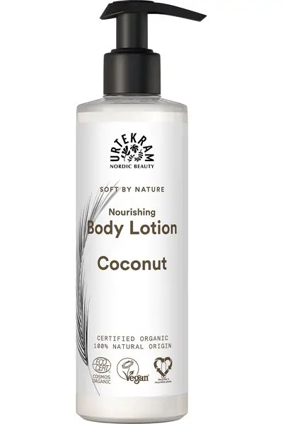 Urtekram Organic Coconut Body Lotion 250ml pump - Image 3