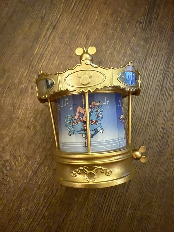 Disney Mickey's Merry Carousel Ornament Hallmark Keepsake, Mickey Friends