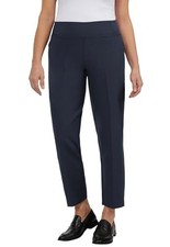 Kirkland Signature Womens Navy Blue 4 Way Stretch Ankle Pants Size XL NWT
