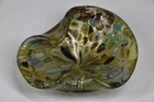 Vintage Murano Glass Ashtray Millefiori Tutti Fruitti Art Bowl Italian 6.25"