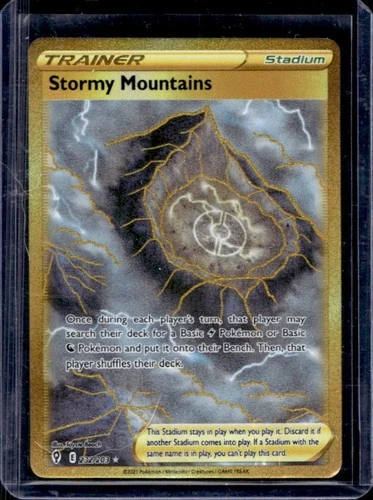2021 Pokemon SWSH Evolving Skies Stormy Mountains #232/203