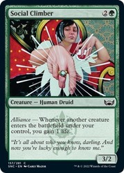 Social Climber 157/281 Streets of New Capenna MTG