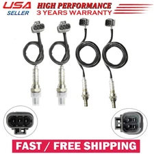 4pcs O2 Oxygen Sensor Up+Downstream For Nissan Xterra Frontier V6-3.3L 2000-2003