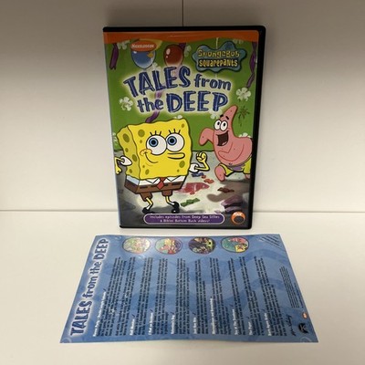 Spongebob Tales From The Deep DVD+Insert Paper Good Condition DVD Nickelodeon