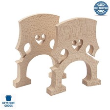 Maple Wood Cello Bridge Set for 3/4 4/4 Cellos