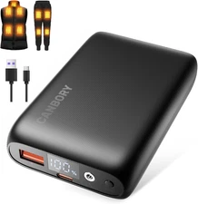 7.4V 16000Mah Heated Vest Battery Pack for Wide Range of Heated Clothing, 7.4V/5