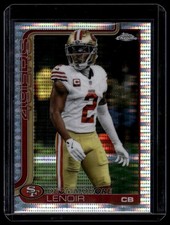 Deommodore Lenoir 2025 Topps Chrome 49ers