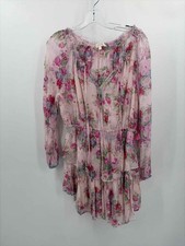 Pre-Owned Love Shack Fancy Purple Size Small Short Long Sleeve Dress