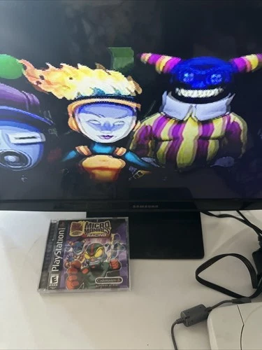 * FoxKids.com Micro Maniacs Racing (Sony PlayStation 1 PS1, 2000) Complete CIB