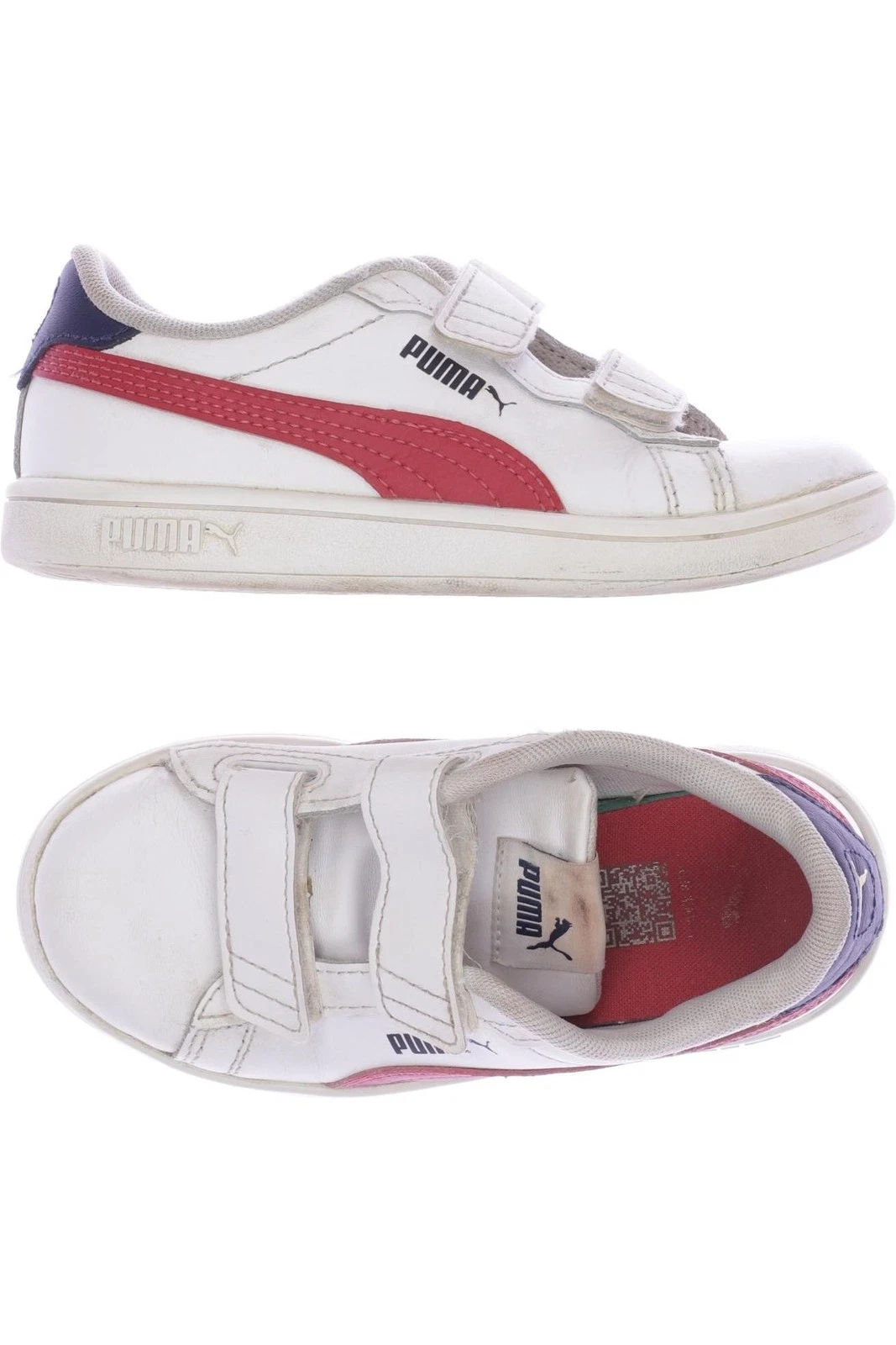 Puma scarpa da bambino ragazzo sneaker sandalo scarpa bassa taglia EU 29 bianco #agj2b16