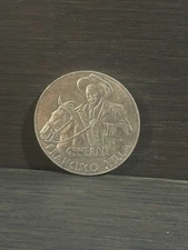 General Francisco Villa 1960 Division Del Norte Commemorative Novelty Medal Clad