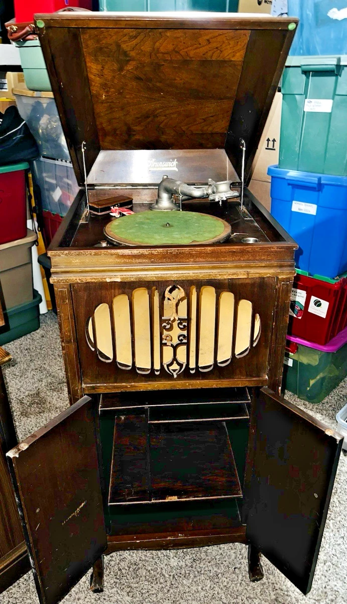 古董维克多电唱机| eBay