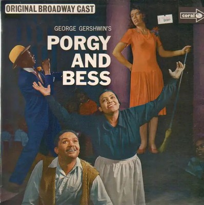 LP Gershwin, Alexander Smallens, Anne Brown,.. Porgy and Bess NEAR MINT Coral