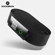 ROCKBROS Heart Rate Monitor Bluetooth ANT Chest Strap Cycling Running Waterproof