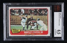 1965 Topps 1964 World Series Mickey Mantle Mantle's Clutch HR BVG 6.5 HOF 0j5