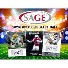 2026 Sage Football High Series Blaster Box Factory Sealed 26SAFHI-BXB