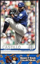 Diego Castillo 2019 Topps #650 Tampa Bay Rays Rookie RC