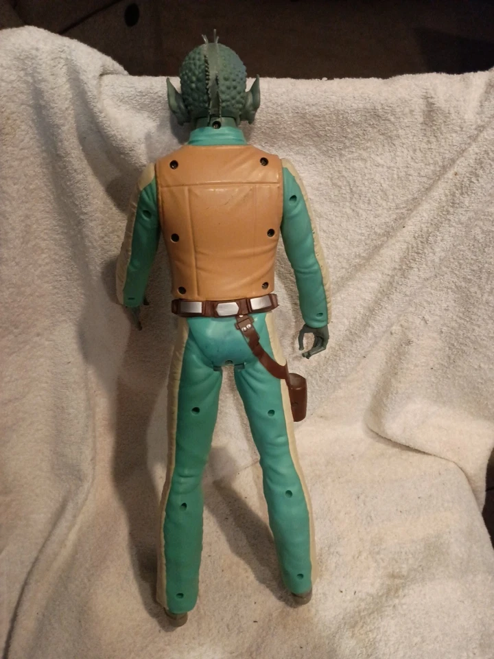 "Estatuilla Greedo vintage de Star Wars Jakks Pacific No Blaster 18""" Foto 3 de 4