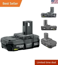 Lightweight 1.5Ah Lithium-Ion Battery with Advanced Performance for Ryobi Tools