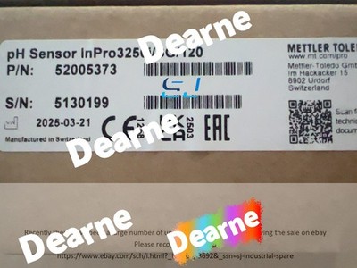 Brand new   PH Electrode InPro3250i/ /120 52005373 *gb