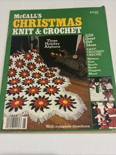 McCall’s Christmas Knit & Crochet Three Holiday Afghans 14169 S/7903