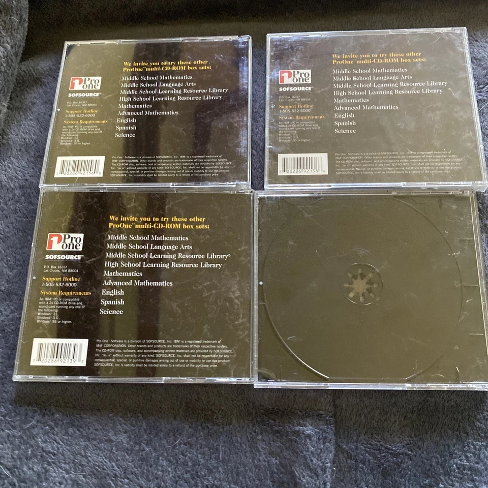 Pro One Mathematics for 6th 7th 8th + Middle School Math CD-ROM for Windows - Image 2 of 2