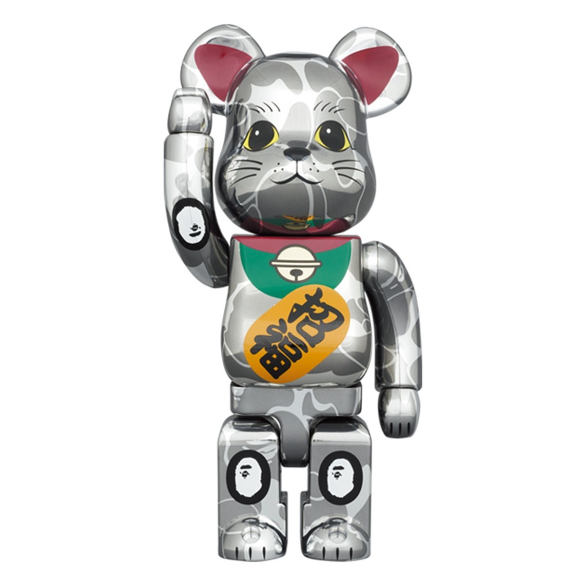 BE@RBRICK BAPE Maneki-neko Daruma Lion Dance 100% 400％ 6PCS