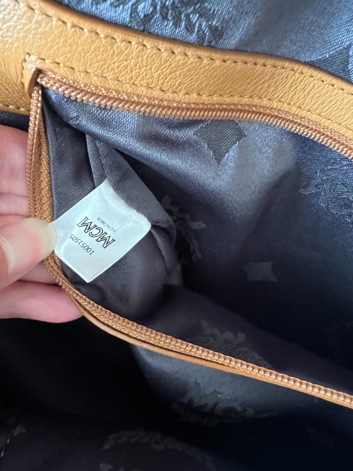 MCM Studs Backpack Rucksack Logogram MMK5SVE18CO0… - image 17