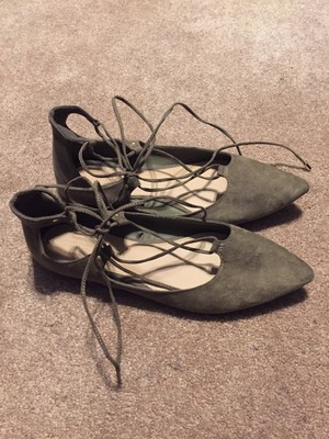 old navy lace up flats