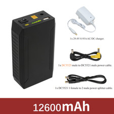 360 photo booth 12600mAh 45.3Wh lithium battery with DC 24V and 5V USB Output