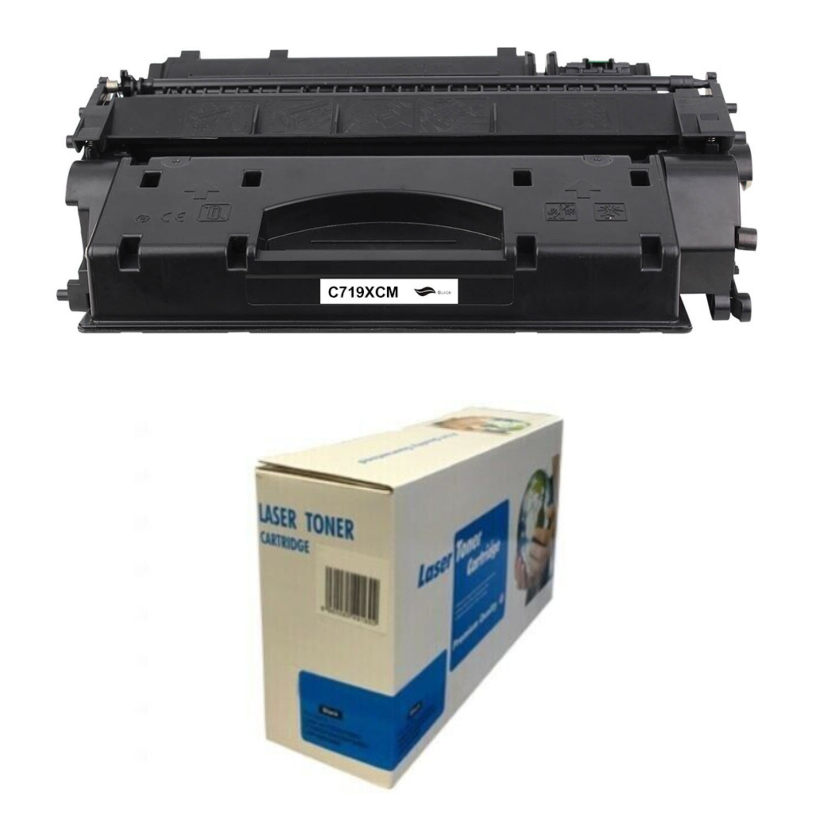 Black Toner For Canon LBP6300dn i sensys printer 719H Cartridge Compatible