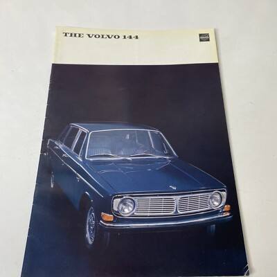 VOLVO 144 S 1967 SALES BROCHURE RK 2386/2 3.67. 50,000  Sweden