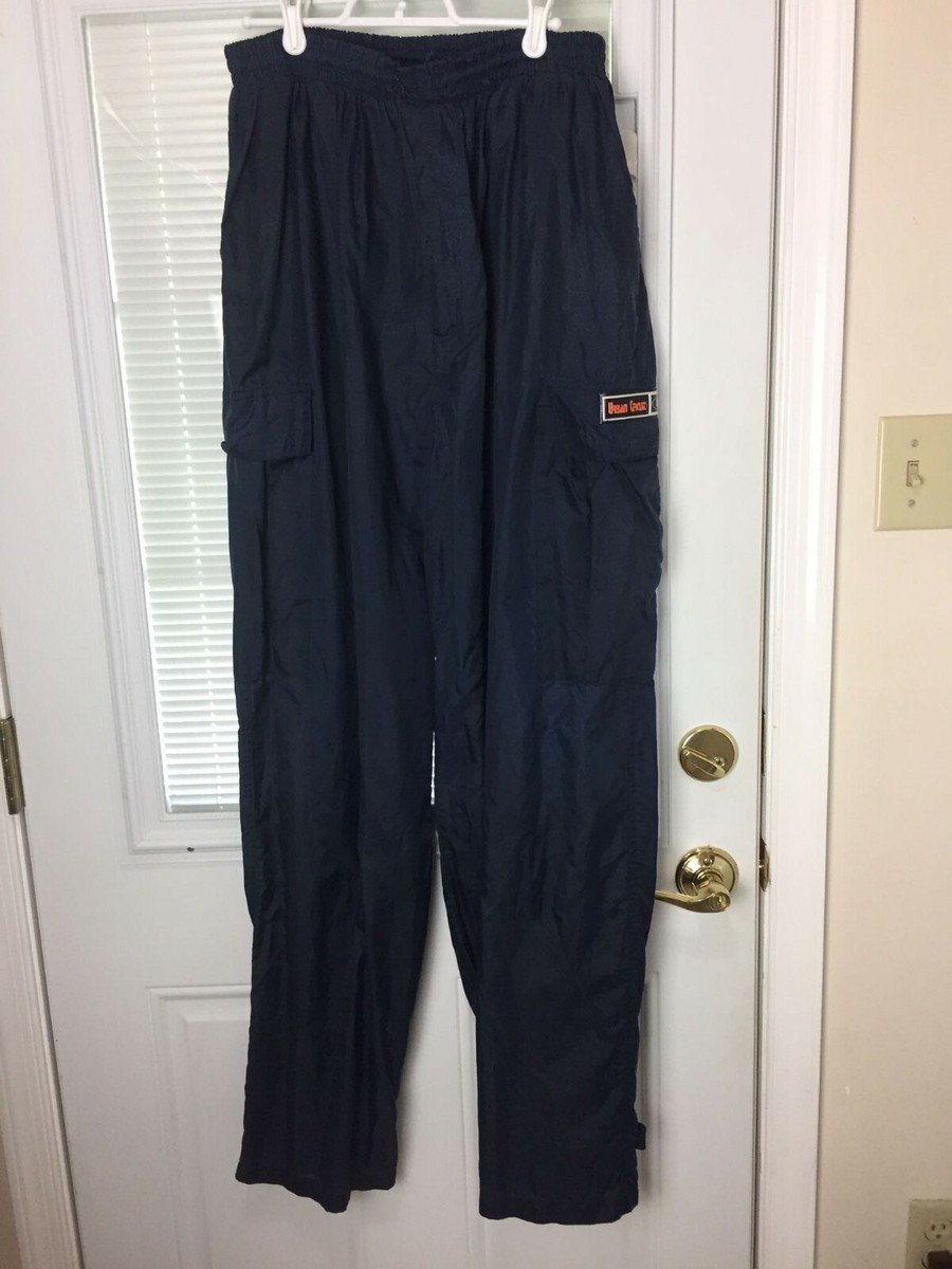 Urban Circuit Men's Vintage Blue Windbreaker Warm-Up Pants Size XL